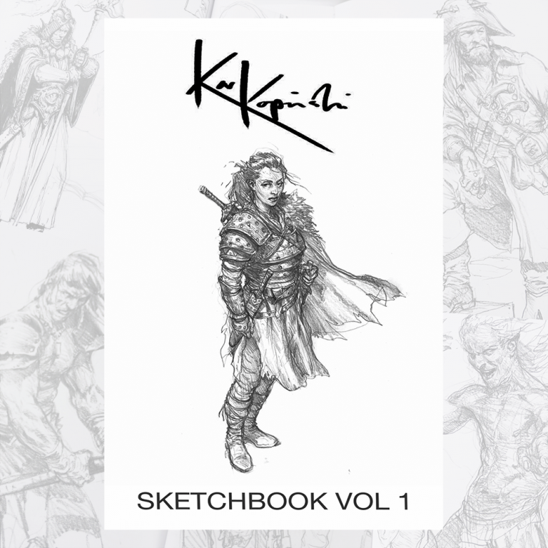 SKETCHBOOK VOL 1. KARL KOPINSKI - Art Of Karl Kopinski